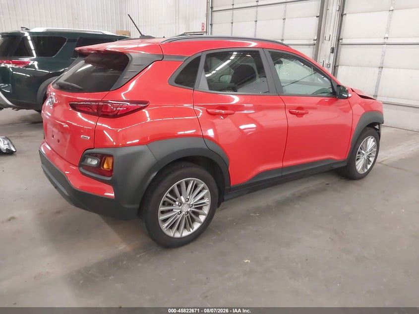 Vin: km8k2caa8lu522721, lot: 46321552, hyundai kona sel 20204