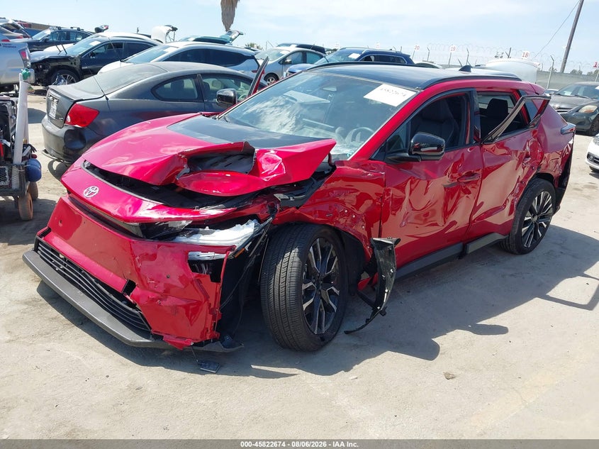 Vin: jtmbdafbxta004101, lot: 46321554, toyota bz limited 20262