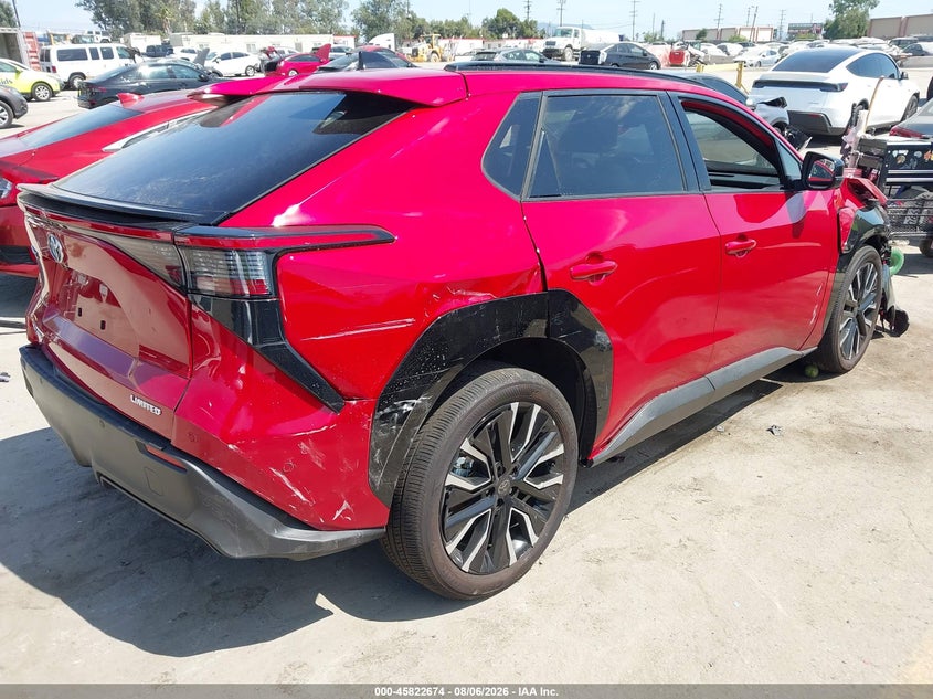 Vin: jtmbdafbxta004101, lot: 46321554, toyota bz limited 20264