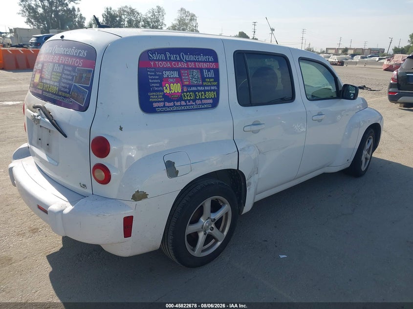 2008 CHEVROLET HHR — zdjęcie 4