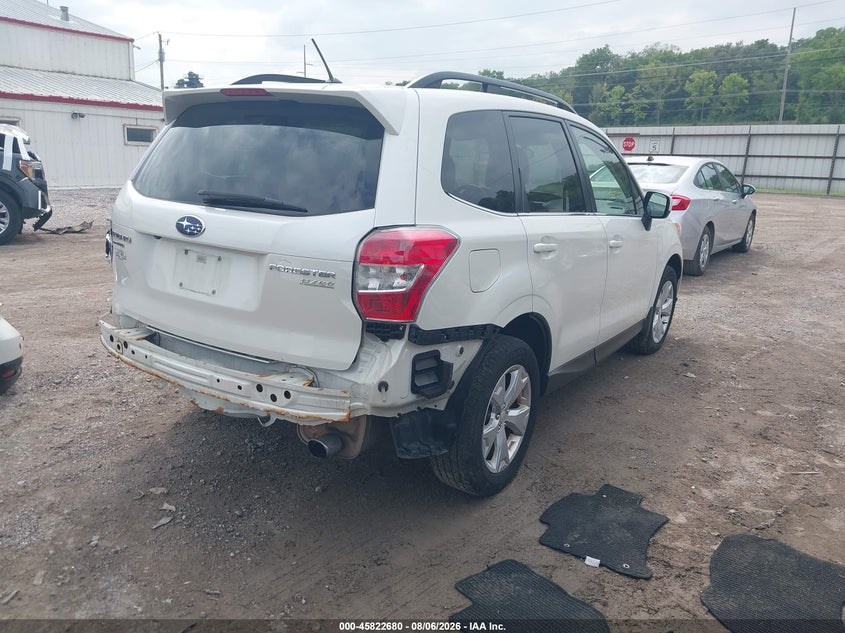Vin: jf2sjahc6fh564516, lot: 46321561, subaru forester 2.5i limited 20154