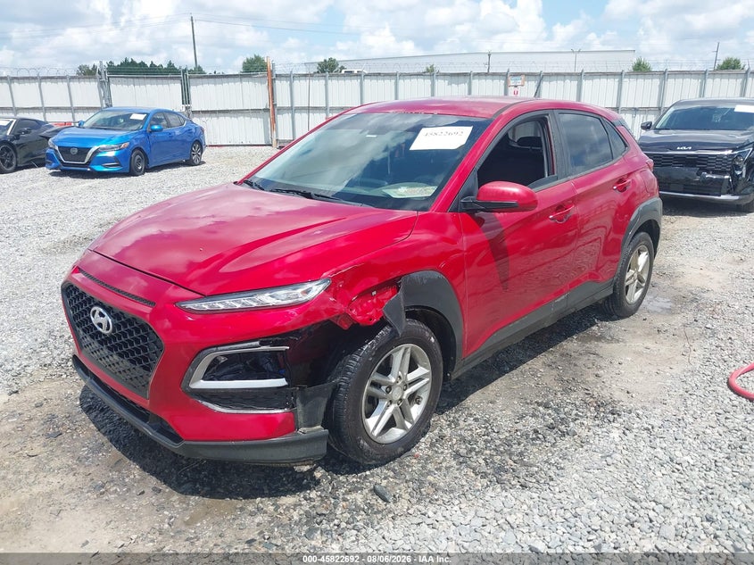 Vin: km8k1caa2ku306655, lot: 46321573, hyundai kona se 20192