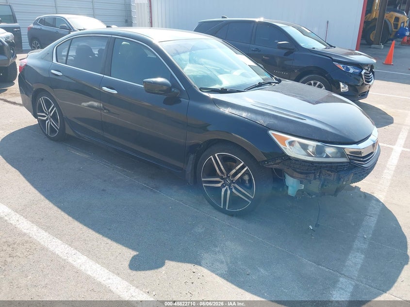 Vin: 1hgcr2f5xha105055, lot: 46321591, honda accord sport 2017 img_1