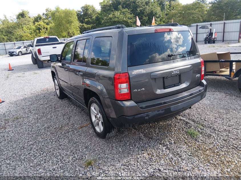 Vin: 1c4njrfb8gd594369, lot: 46321603, jeep patriot latitude 20163