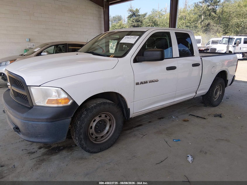 Vin: 1c6rd7fp6cs265594, lot: 46321606, ram 1500 st 20122