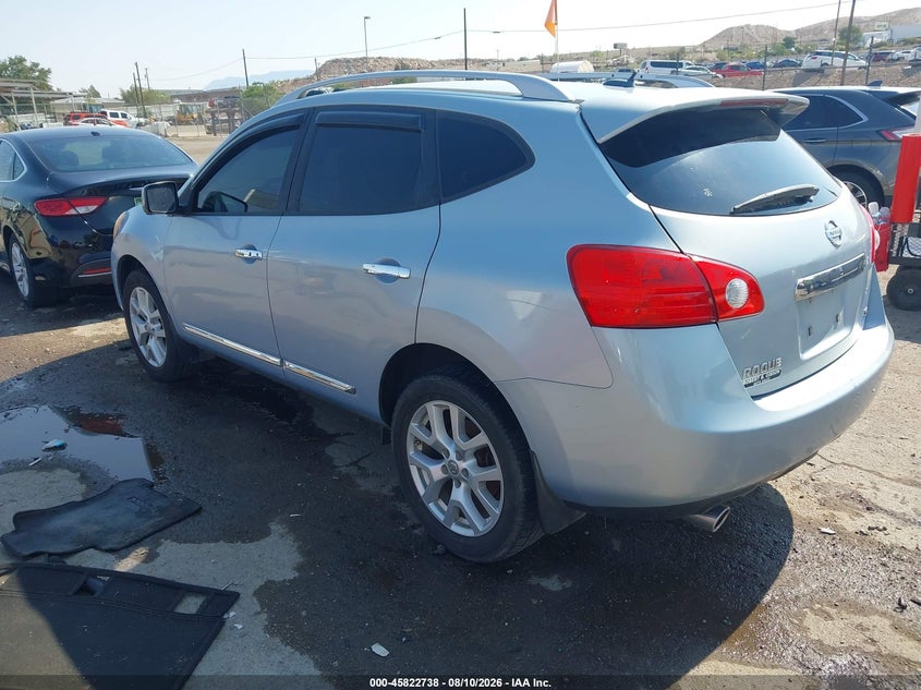Vin: jn8as5mt3cw271396, lot: 46321618, nissan rogue sv w/sl pkg 20123