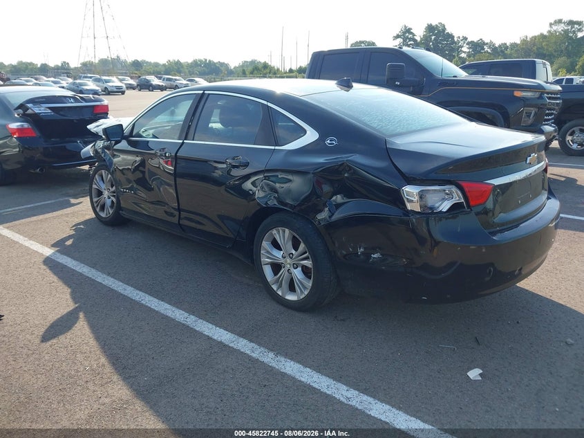 Vin: 2g1125s33e9224601, lot: 46321626, chevrolet impala 2lt 20143