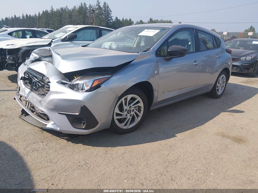Vin: jf1guabc6s8338349, lot: 46321642, subaru impreza base 5-door 20252