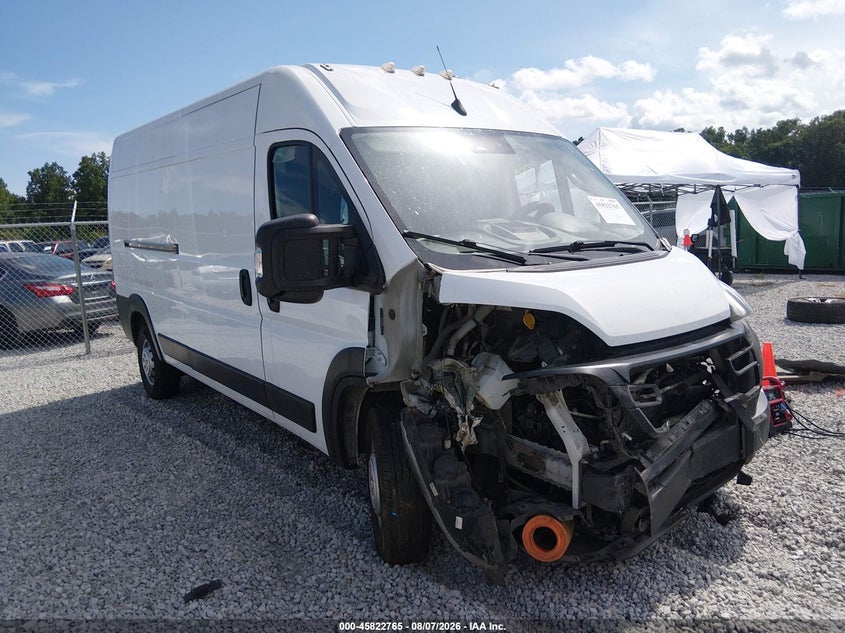 Vin: 3c6lrvdg0pe524099, lot: 46321646, ram promaster 2500 high roof 159 wb 2023 img_1