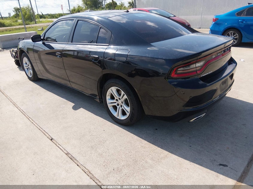 Vin: 2c3cdxbg5lh117954, lot: 46321647, dodge charger sxt rwd 20203