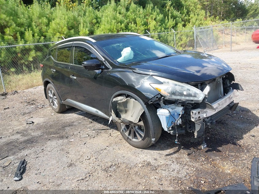 Vin: 5n1az2mg7jn196208, lot: 46321663, nissan murano s/sl/sv/platinum 2018 img_1