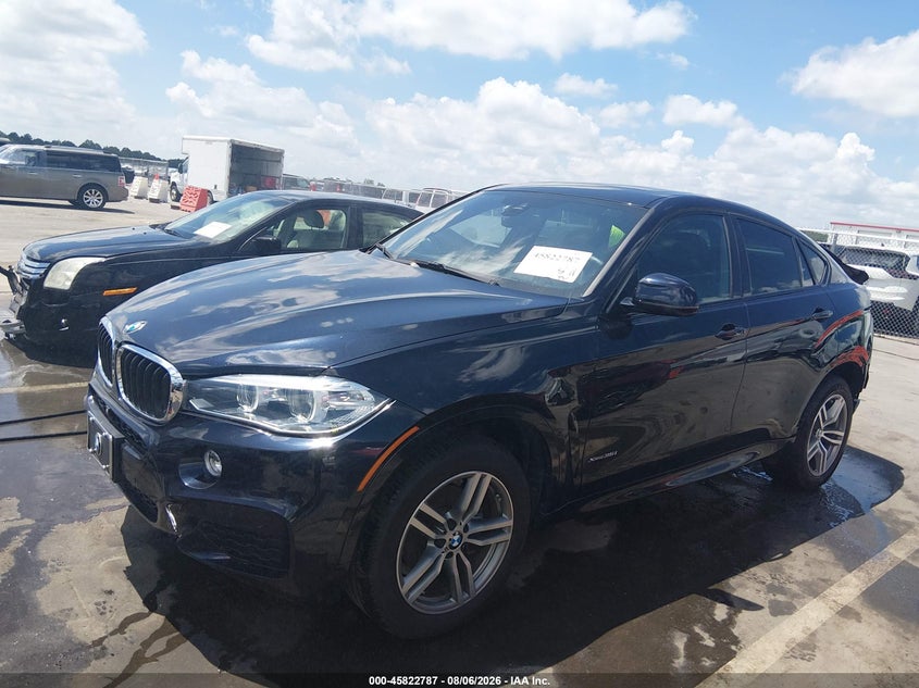 2018 BMW X6 auction photo 2