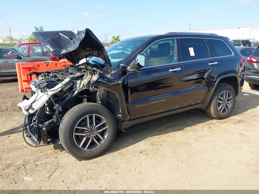 Vin: 1c4rjfbg3kc665087, lot: 46321671, jeep grand cherokee limited 20192