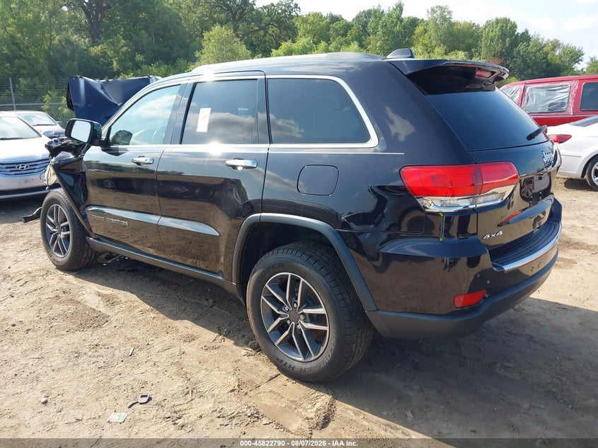 Vin: 1c4rjfbg3kc665087, lot: 46321671, jeep grand cherokee limited 20193