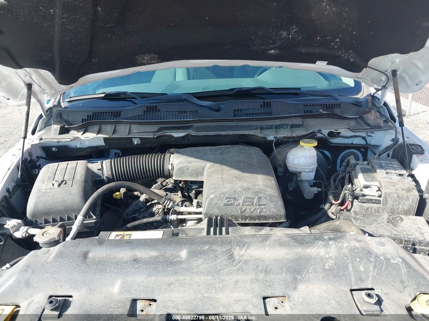 2018 RAM 1500 PICKUP 3.6L V-6 DOHC, VVT, 305HP