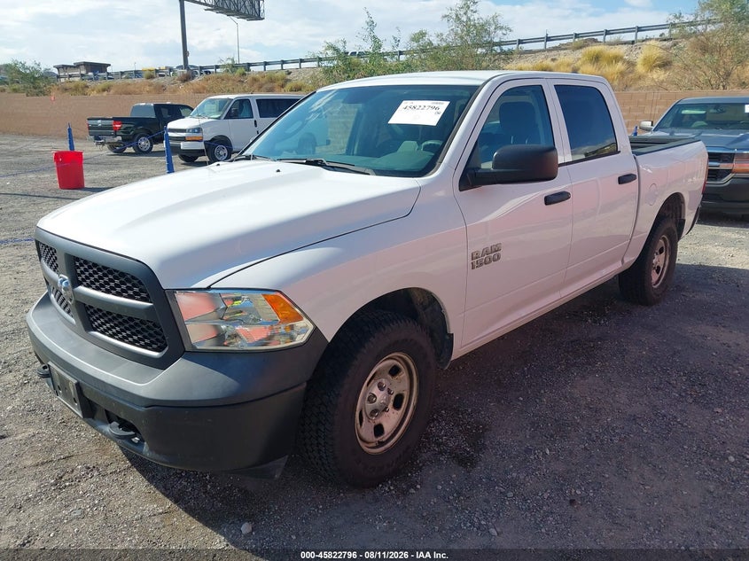 2018 RAM 1500 PICKUP 3.6L V-6 DOHC, VVT, 305HP