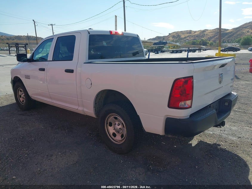 2018 RAM 1500 PICKUP 3.6L V-6 DOHC, VVT, 305HP