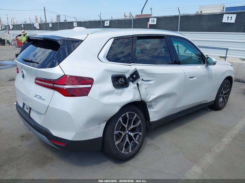 Vin: 5ux53gp09t9364640, lot: 46321685, bmw x3 30 xdrive 20264
