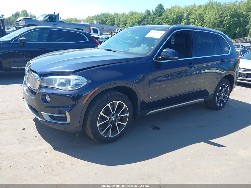 2017 BMW X5, Front End, IAAI, VIN 5UXKR0C34H0V78939 — photo 2
