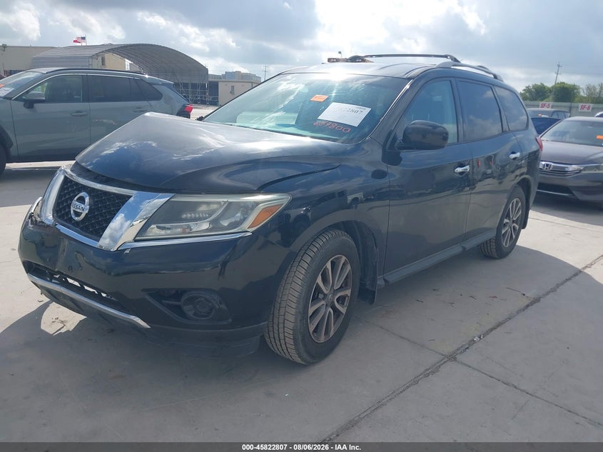 Vin: 5n1ar2mn0gc667800, lot: 46321688, nissan pathfinder s 20162