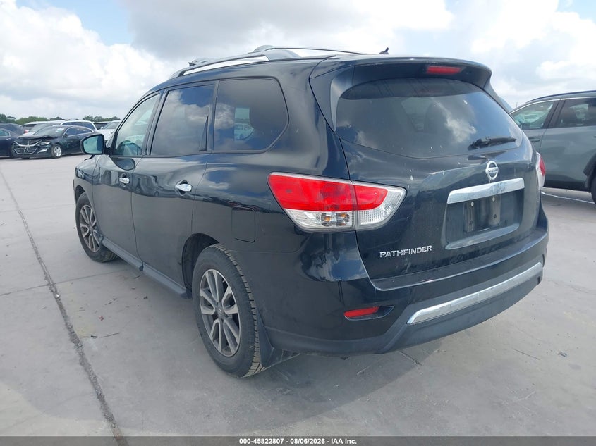 Vin: 5n1ar2mn0gc667800, lot: 46321688, nissan pathfinder s 20163
