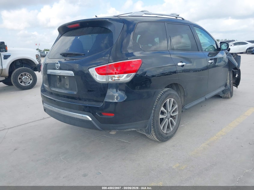Vin: 5n1ar2mn0gc667800, lot: 46321688, nissan pathfinder s 20164