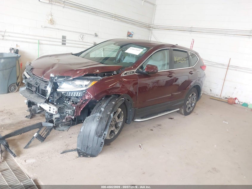 Vin: 5j6rw2h82hl052942, lot: 46321690, honda cr-v ex-l/ex-l navi 20172