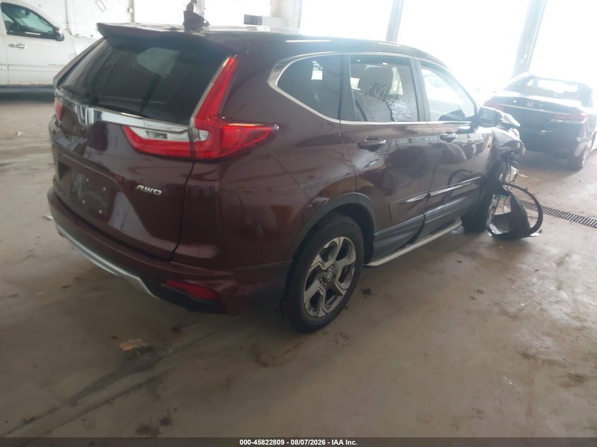 Vin: 5j6rw2h82hl052942, lot: 46321690, honda cr-v ex-l/ex-l navi 20174
