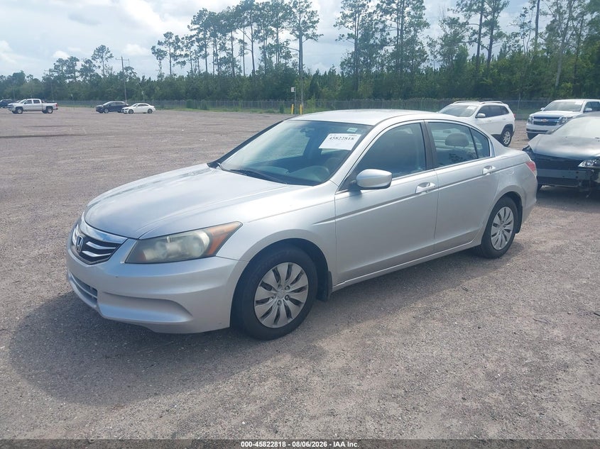 Vin: 1hgcp2f37ca122098, lot: 46321699, honda accord sdn lx 20122
