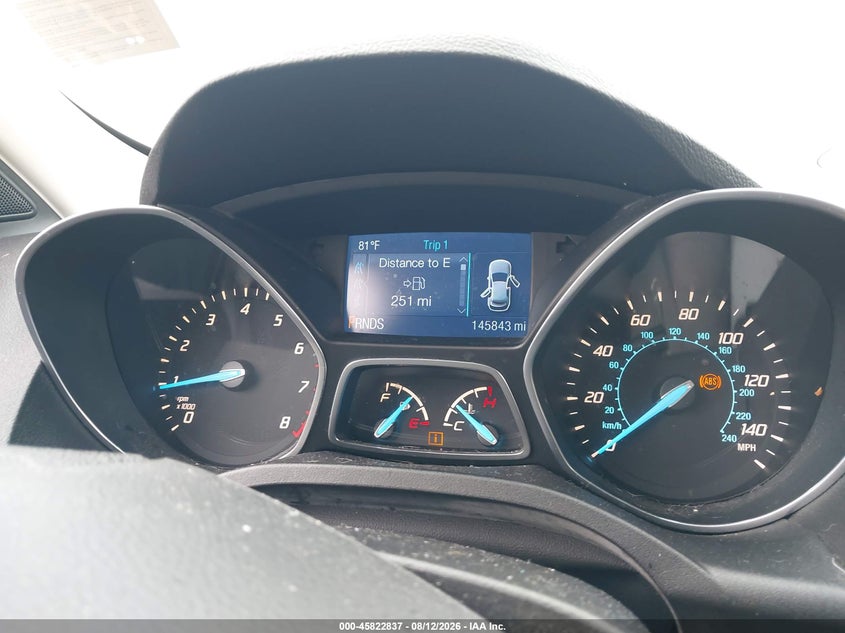 FORD ESCAPE 2015 VIN 1FMCU9G98FUA18365