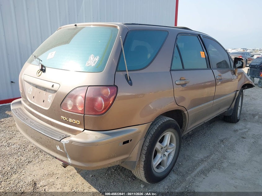 LEXUS RX 300 1999 VIN JT6HF10U7X0090341