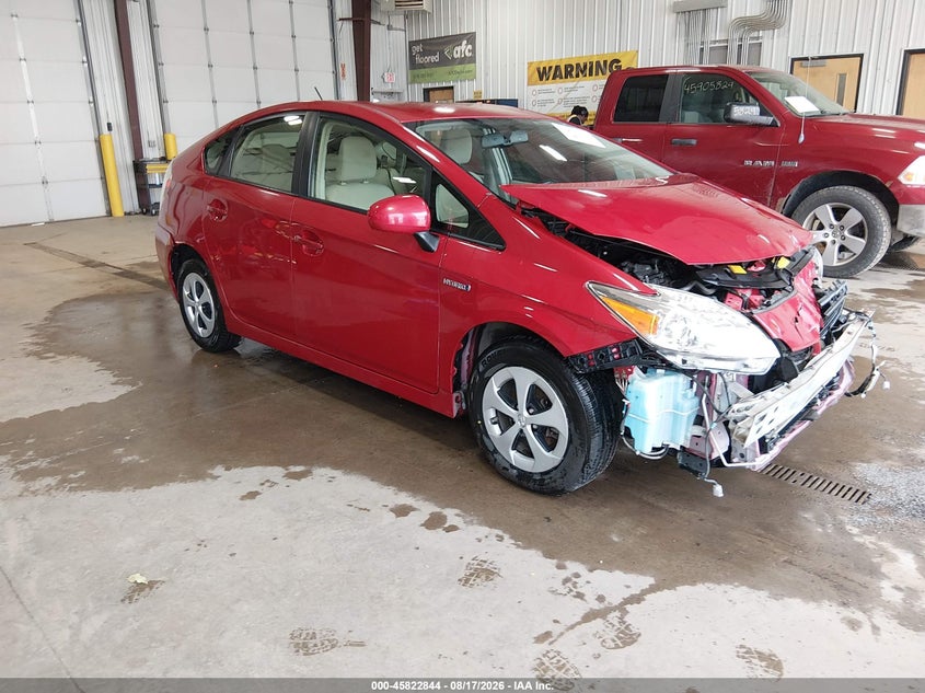 2012 TOYOTA PRIUS auction photo 1
