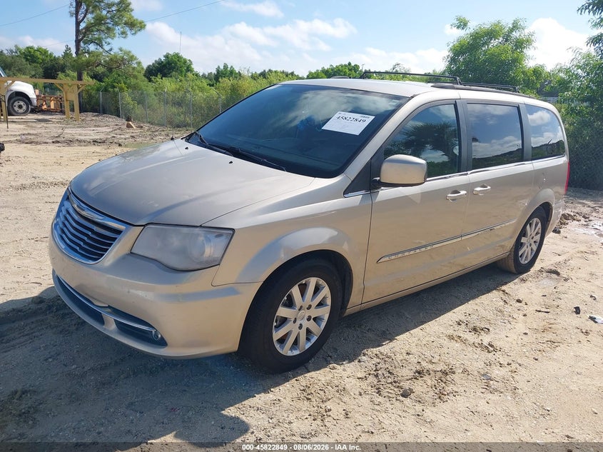 Vin: 2c4rc1bg2dr691235, lot: 46321731, chrysler town & country touring 20132