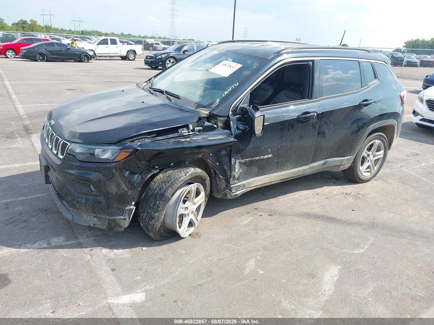 Vin: 3c4njdbn8rt606505, lot: 46321738, jeep compass latitude 4x4 20242