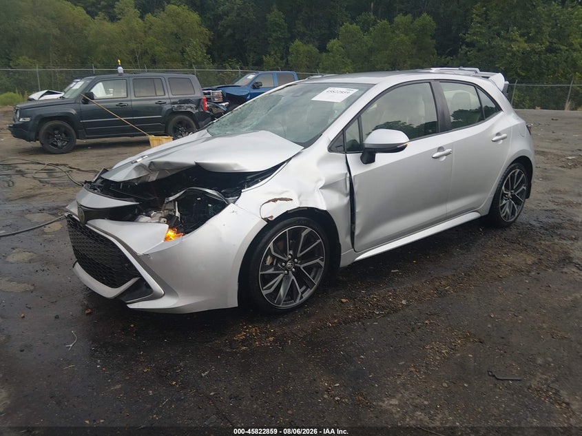 2019 TOYOTA COROLLA auction photo 2