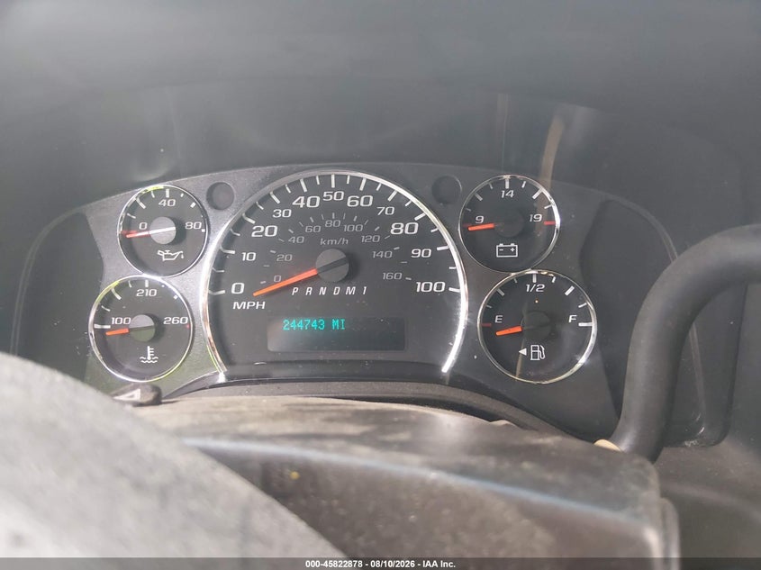 CHEVROLET EXPRESS 2500 2013 VIN 1GCWGFCA1D1146808