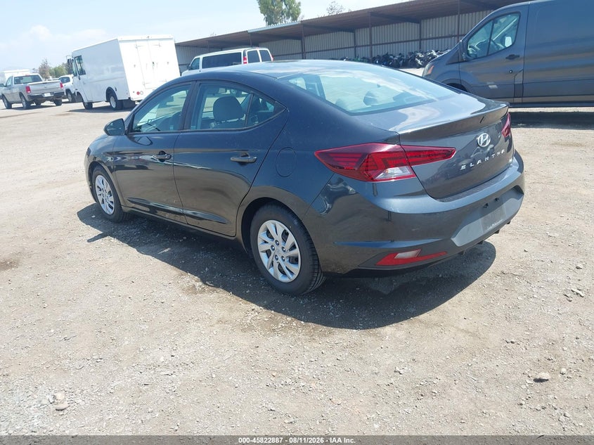 2020 HYUNDAI ELANTRA auction photo 3