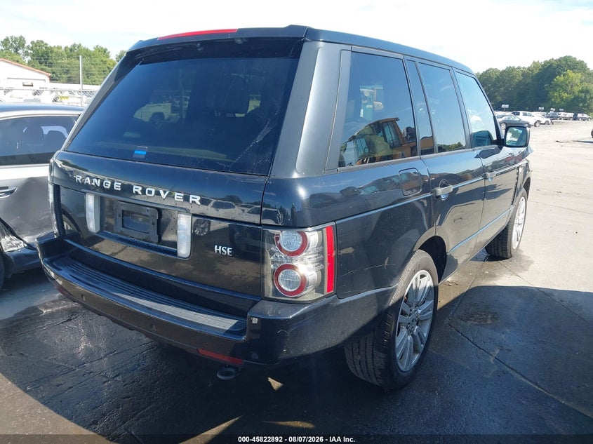 Vin: salmf1d49ba358237, lot: 46321773, land rover range rover hse 20114