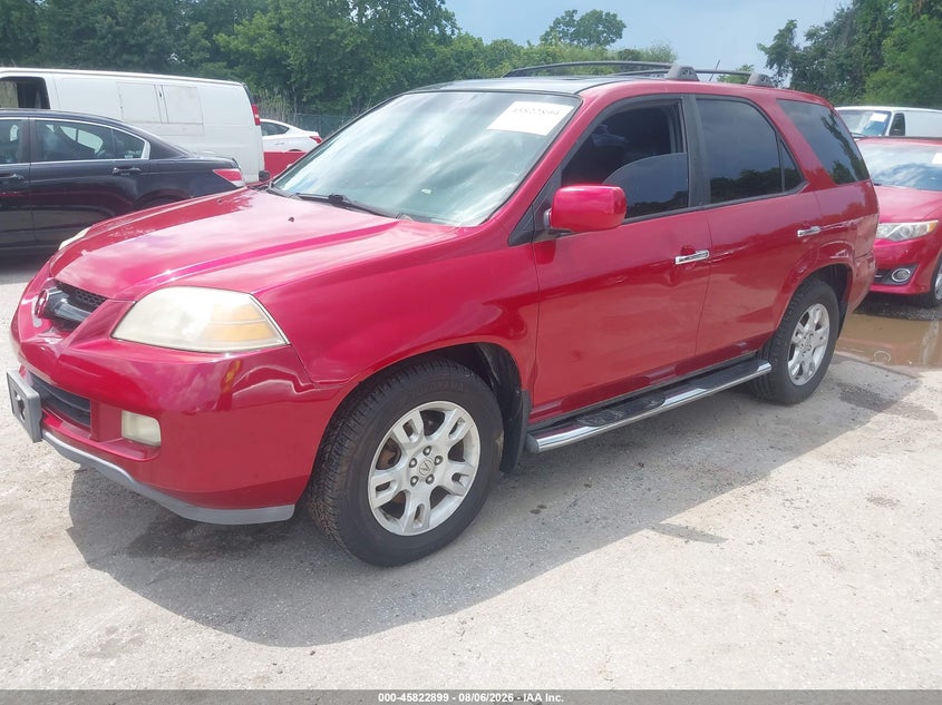 2004 Acura MDX, Normal Wear & Tear, IAAI, VIN 2HNYD18604H508602 — photo 2