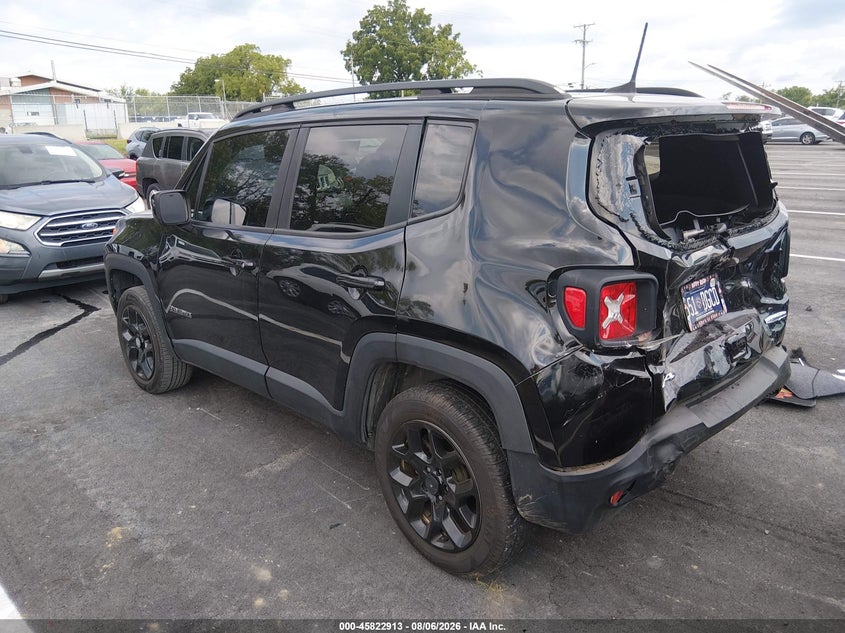 Vin: zaccjbbbxjpj44944, lot: 46321794, jeep renegade latitude 4x4 20183