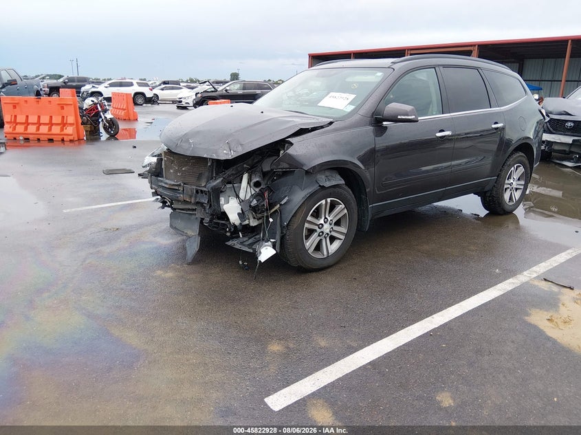 Vin: 1gnkrgkd4gj267094, lot: 46321809, chevrolet traverse 1lt 20162