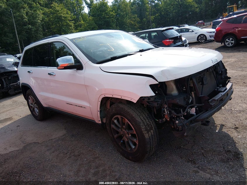 2014 JEEP GRAND CHEROKEE SPORT UTILITY VEHICLE 5.7L V-8 VVT, 360HP