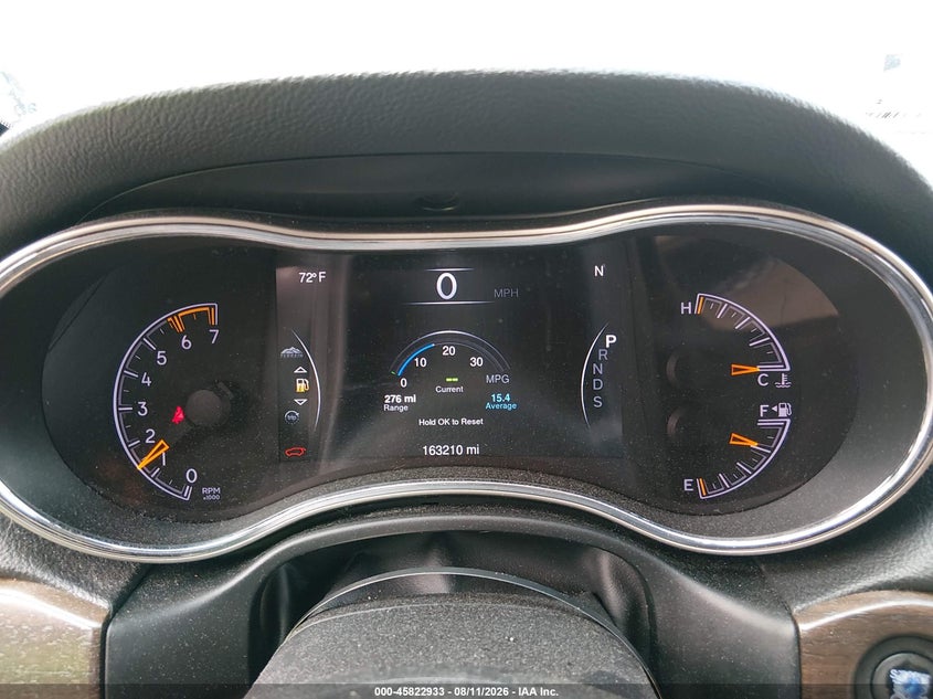 2014 JEEP GRAND CHEROKEE SPORT UTILITY VEHICLE 5.7L V-8 VVT, 360HP
