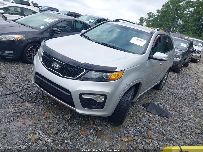 Vin: 5xykw4a26dg393534, lot: 46321840, kia sorento sx 20132