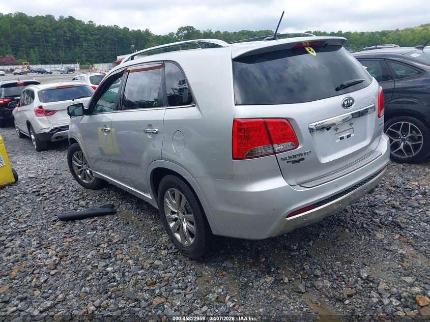 Vin: 5xykw4a26dg393534, lot: 46321840, kia sorento sx 20133