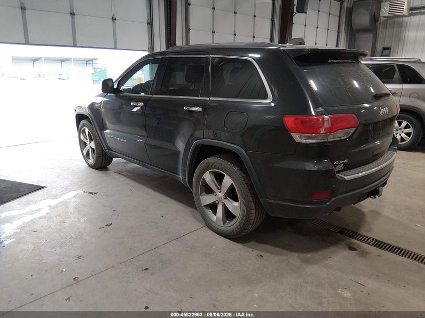 Vin: 1c4rjfbt5ec108540, lot: 46321844, jeep grand cherokee limited 20143