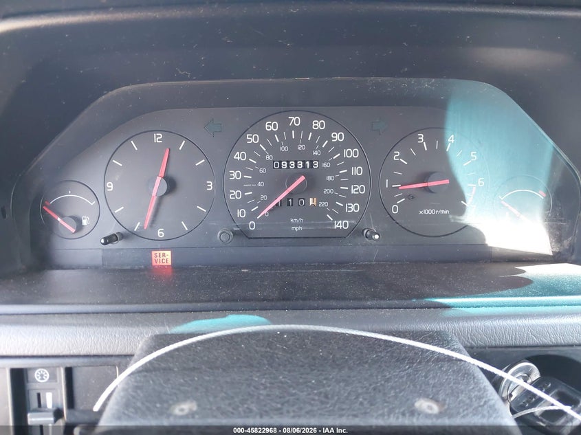 1994 VOLVO 940 WAGON 2.3L I4 FI SOHC F