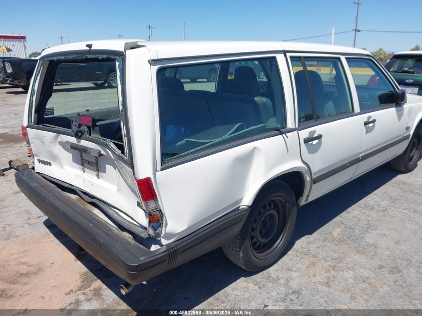 1994 VOLVO 940 WAGON 2.3L I4 FI SOHC F