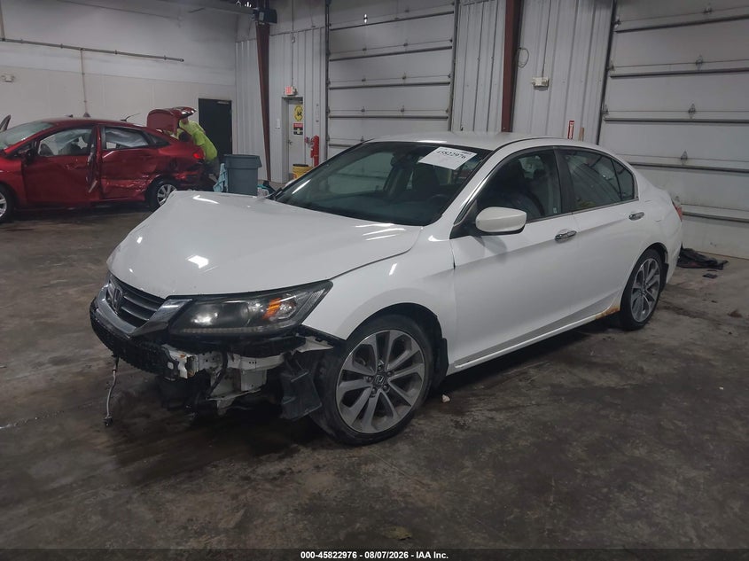 Vin: 1hgcr2f57da176790, lot: 46321857, honda accord sport 20132