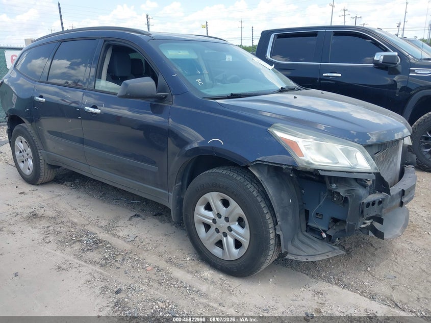 Vin: 1gnkrfedxfj330560, lot: 46321879, chevrolet traverse ls 2015 img_1